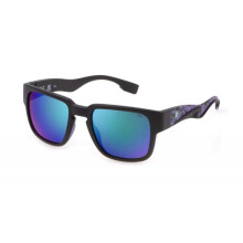Sunglasses - FILA - SFI463 - Matte Black - Square Plastic Frame - Lens 53 mm