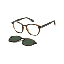 Sunglasses - POLAROID - PLD 6203/CS - HAVANA - Green polarized lenses - 49-20-140