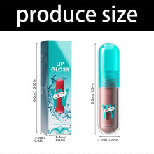 (04) Hydrating Lip Oil Moisturizing Lip Stain Long-lasting Nourishing Lip Oils Plumping Lip Oil Gloss Glossy Lip Makeup Gifts Multicolor