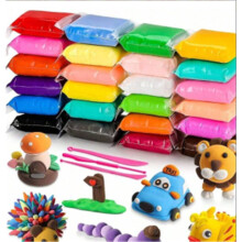 (36pcs) Lightweight Dry Clay Multi Color Diy Modeling Creative Craft Girls Intelligence Training Handmade Play Gift Supplies