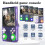 (blue, 128G) R36Ultra Open Source Handheld Gaming Console Linux Dual System Retro Arcade 4.0 Portable PSP Emulator 6