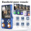 (white, 128G) R36Ultra Open Source Handheld Gaming Console Linux Dual System Retro Arcade 4.0 Portable PSP Emulator 9