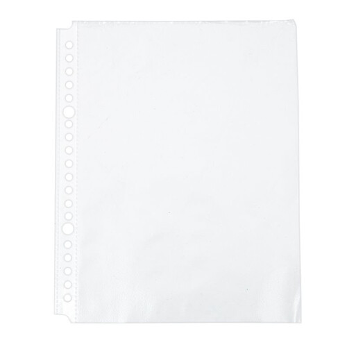 Pack of 600 A5 Clear Punched Pockets - Plastic  Folders 2
