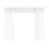 VidaXL vidaXL Console Table White 100 x 30 x 75 cm Engineered Wood 4