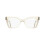 Ferragamo Ferragamo SF3052 51/17/145 Transparant beige/beige Acetaat DAMES SF3052 2
