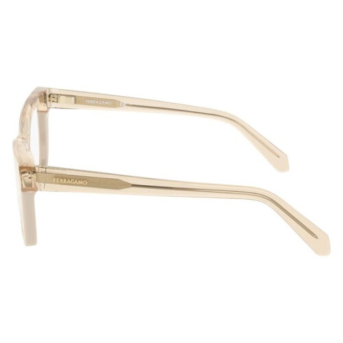 Ferragamo Ferragamo SF3052 51/17/145 Transparant beige/beige Acetaat DAMES SF3052 2