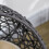 Cesta e cuccia per gatti in due pezzi con cuscino, colore antracite 8