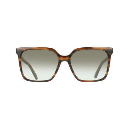 Ferragamo Ferragamo SF2102S Sunglasses 57/16/145 Striped Brown Acetate WOMAN SF2102S 1