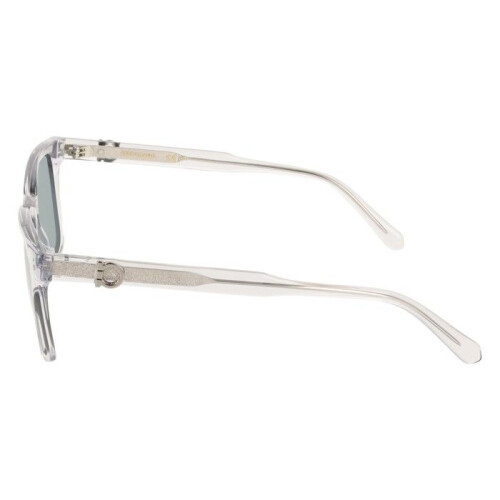 Ferragamo Sunglasses - FERRAGAMO - SF2086SE - 55/19/150 - Transparent grey - Square plastic frame 2