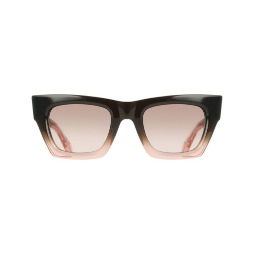 Ferragamo Occhiali da sole - FERRAGAMO - SF2105S - Acetato - Gradiente marrone trasparente - Farfalla 50/23/145 1