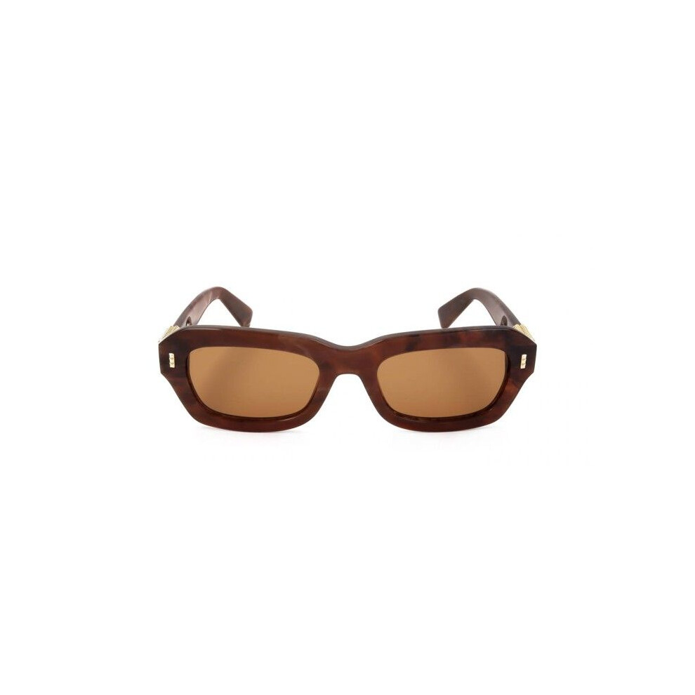Lanvin Sunglasses Lnv667s 52/20/145 Jade Brown Acetate Woman Lnv667s