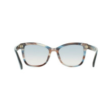 Sunglasses - FERRAGAMO - SF2108S - Acetate - Striped sand blue - 54/19/145