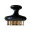 (Short Handle 19Teeth) Scraping Massage Brush for Body Relaxation, Wood Handle, Versatile Drainage Tool 1
