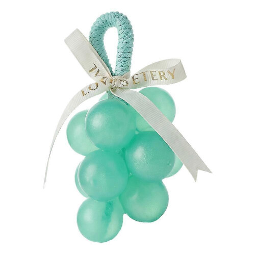 (blue, mini) Grape-Shaped Handmade Soap Bar, Natural Ingredients Decorative Gift Set