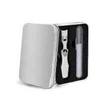 (silver) Luxgrip Ultra Sharp Nagelklippare SQ3 - Premium trimverktyg för lyxig vård