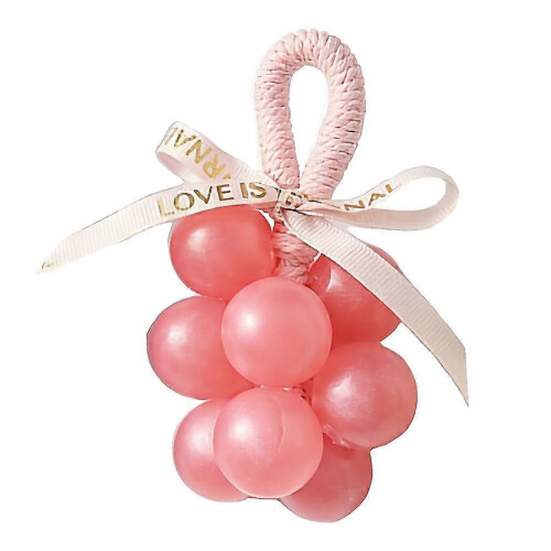 (pink, mini) Grape-Shaped Handmade Soap Bar, Natural Ingredients Decorative Gift Set