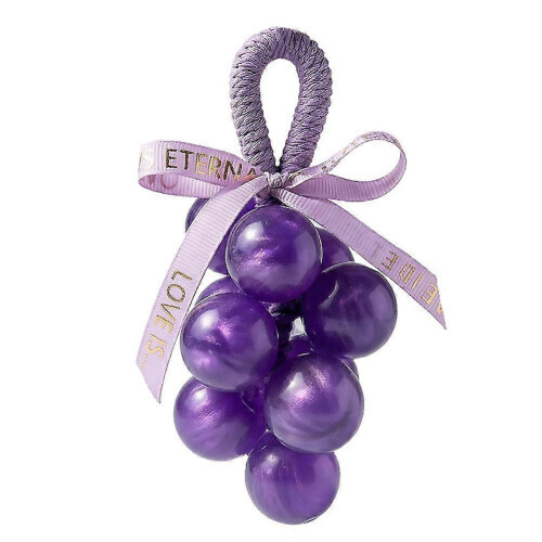 (purple, mini) Grape-Shaped Handmade Soap Bar, Natural Ingredients Decorative Gift Set