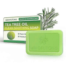 (1pc) 1-3 Saponi antifungini all'olio di tea tree per viso, corpo, acne, piede d'atleta, tinea e follicolite