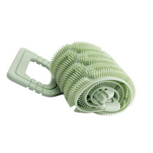 (Apply green) Soft Green Body Scrubber for Shower – Deep Cleansing & Massage Bath Tool, Gentle Exfoliation, Back Scrubber Set