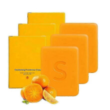 (3pcs) Persimmon Deodorizing Soap Bar for Body Odor - Purifying Bar with Persimmon & Green Tea Extracts - Unisex, 1 Pack