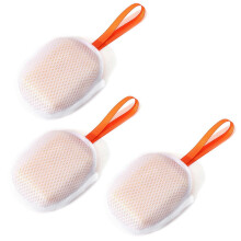 (White, 3pcs) Schaumseifenschale aus Netzgewebe für Duschgel – Sanftes Peeling für glattere, revitalisierte Haut (2er-Set)