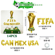 (World Cup Set 7) FIFA-Weltmeisterschaft 2026 Ballset: Bälle zum Anfeuern der Siegerteams der Spiele USA-Kanada-Mexiko