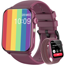 Blackview Smart Watch for Men Women, 1.91" HD Fitness Watch with LED Flashlight, Heart Rate SpO2 Sleep Stress Monitor, 120+ Sports, Waterproof Step C