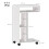 Homcom Mesa Auxiliar Blanco 40 x 30 x 69 cm 3