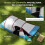 Outsunny Tienda de Campaña Multicolor 420 x 200 x 150 cm 2