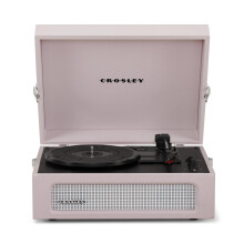Crosley Voyager Portable Turntable - Bluetooth Record Player, 3-Speed Suitcase Vinyl Player, Home Turntables for Vinyl Records, Built in Stereo Speak
