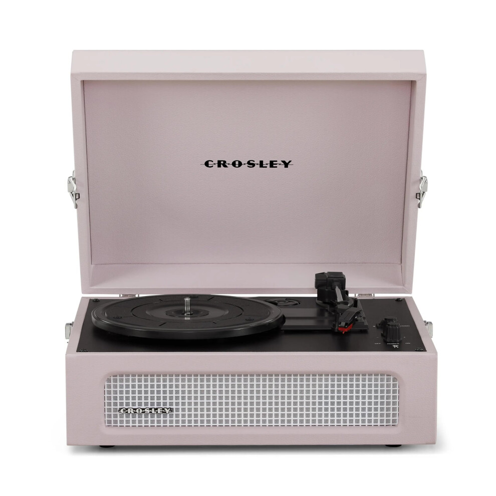 Crosley Voyager Portable Turntable - Bluetooth Record Player, 3-Speed Suitcase Vinyl Player, Home Turntables For Vinyl Records, Built In Stereo Speak