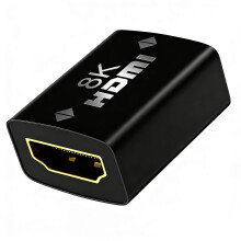 vgggrd HDMI Coupler HDMI Female to Female Connector with HDR Support 8K@60Hz / 4K@120Hz / UHD 1080p, Gold Plated HDMI Adapter, High Speed Cable Exten