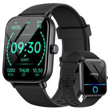 Smart Watch for Men(Answer/Make Call), Alexa Built-in 1.8" HD Mens Smartwatch with Heart Rate/SpO2/Sleep Monitor, 110+ Sports, IP68 Waterproof Step C