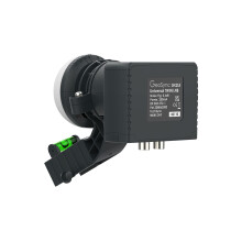 GeoSync TWIN LNB for Satellite Dish SKY HD TV Freesat HD Satellite Receiver Feed Horn Design Spirit Level Bracket