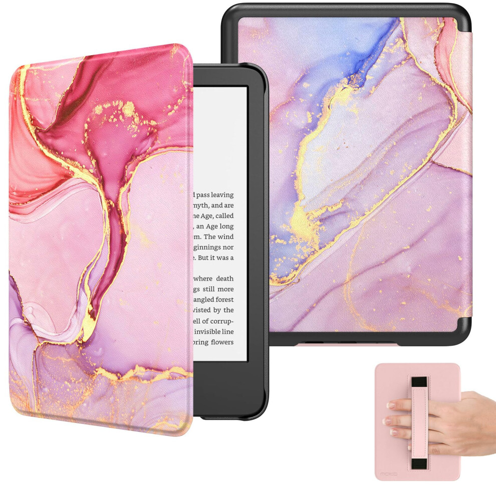 Moko Case For 6" All-New Ebook(11Th Generation-2024/2022), Lightweight Shell Cover With Hand Strap Auto Wake/Sleep For E-Reader 11Th Gen. 2024, Not F 5001946564859