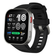 Amazfit Bip Max 50mm Smart Watch, 2.07" AMOLED Display, 20 Days Battery, GPS, 4GB Storage, Offline Maps, Hybrid Training, 150+ Sports, HYROX Mode, Fi