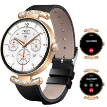 Smart Watches for Men Women, 1.32"AMOLED Screen Smartwatch (Answer/Make Call)120+ Sport Mode, Fitness Tracker with Heart Rate/Sleep Monitor, Cycle Tr