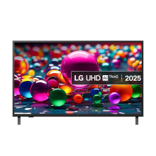 LG 43UA75006LA UHD UA75 4K Smart TV, α7 AI Processor Gen8, 60Hz, HDR10, Filmmaker Mode, Google Cast, Apple AirPlay 2, Model Year 2025