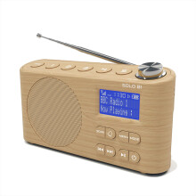 DAB/DAB+ & FM Portable Digital Radio | Bluetooth | Rechargeable Battery | Dual Alarms & Sleep Timer | Perfect for Home, Office or Outdoors | AZATOM So