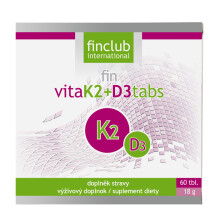 Finclub Vitak2 + D3Tabs 60 tabletek