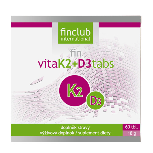 Finclub Vitak2 + D3Tabs 60 tabletek