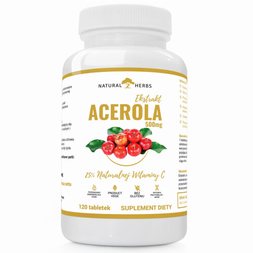 Alto Pharma Acerola Ekstrakt 500 mg 120 tabletek