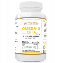 Alto Pharma Omega-3 + Vit E 1000 mg 90 kapsułek