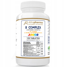 Alto Pharma Witamina B Complex Junior Do Ssania 120 tabletek