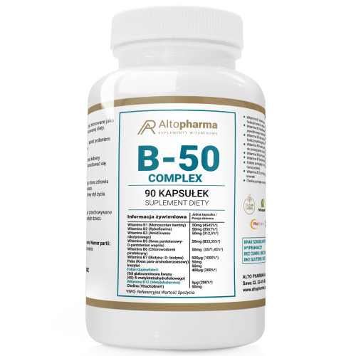 Alto Pharma Witamina B-50 Complex 90 kapsułek