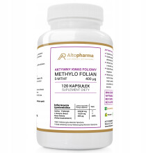 Alto Pharma Aktywny Kwas Foliowy 120 kapsułek