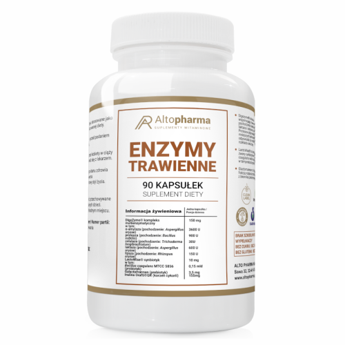 Alto Pharma Enzymy Trawienne 90 kapsułek