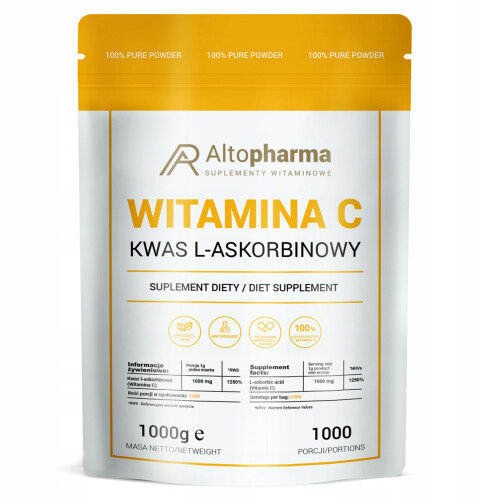 Alto Pharma Witamina C Kwas L-Askorbinowy 1000 g