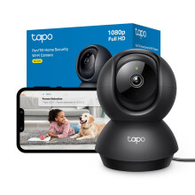 Tapo C201 Pan/Tilt Indoor Camera House Security Camera, WiFi Camera, No Monthly Fee, AI Detection, Dog Camera, Baby Camera Monitor, 1080p Full HD, 36