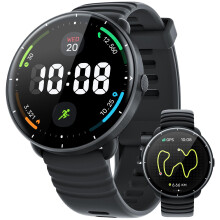 Parsonver Smart Watch Built-in GPS, 5ATM Swimming Smartwatch for Pool/Open Water, Fitness Watch with AMOLED Display, Heart Rate Sleep Monitor, 100+ S
